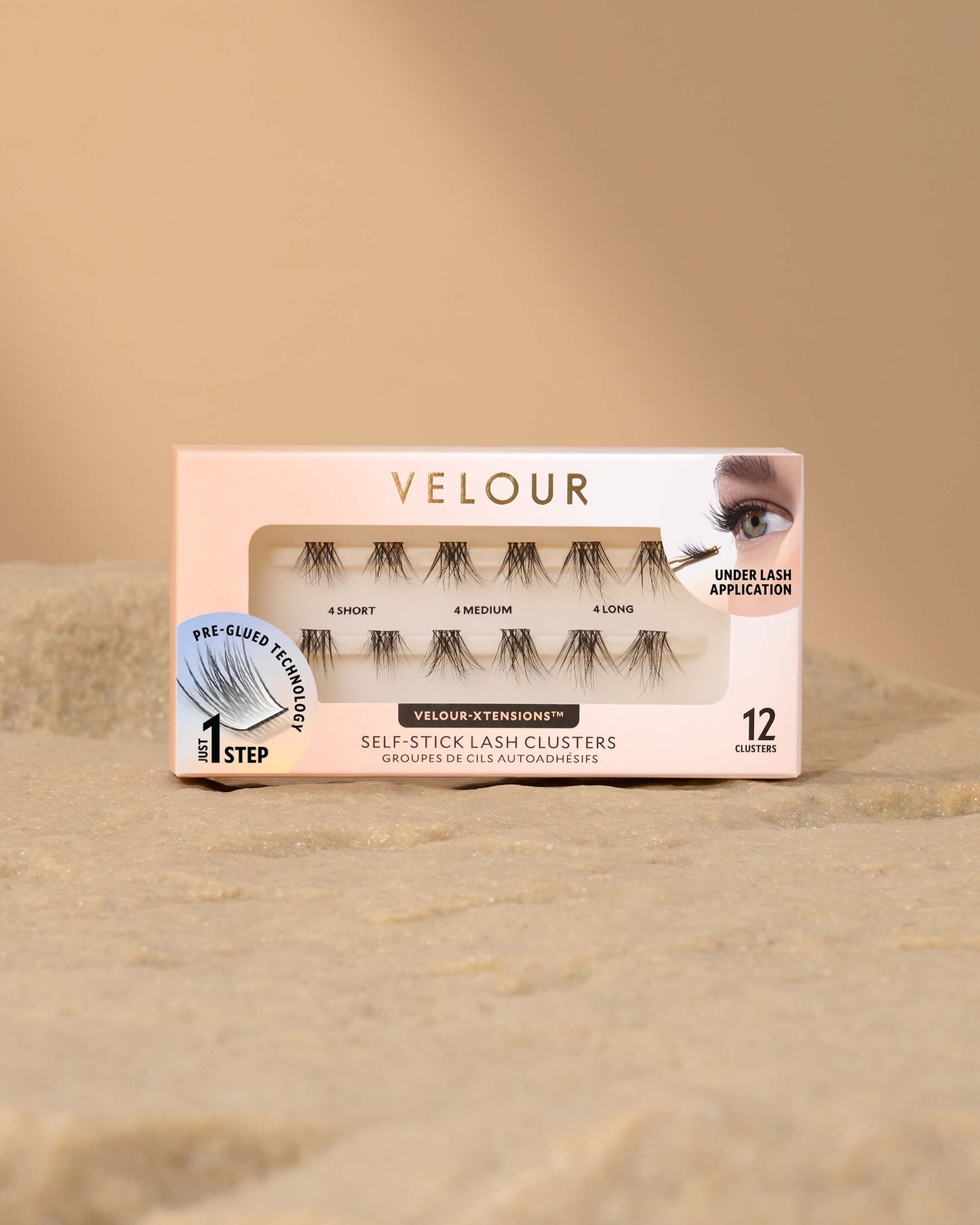 Everyday Natural Velour-Xtensions™ Self-Stick Lash Clusters